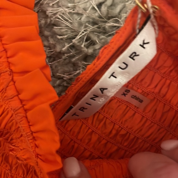 NWT Trina Turk baby doll shirt - Picture 3 of 5